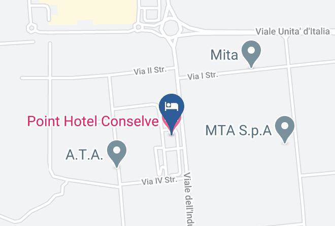 Padua - Point Hotel Conselve Maps