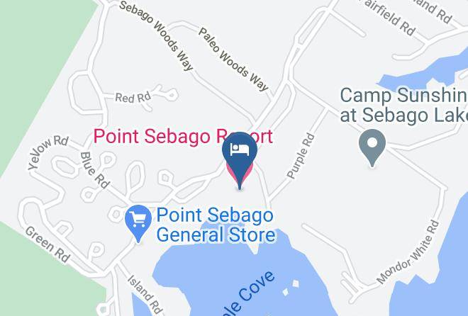 Cumberland - Point Sebago Resort Maps