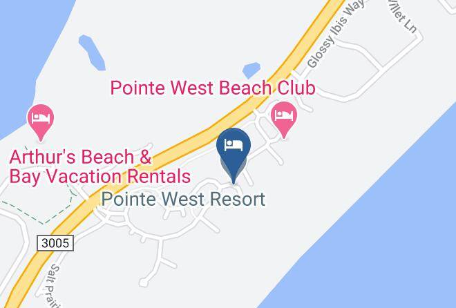 Galveston - Pointe West Resort Maps