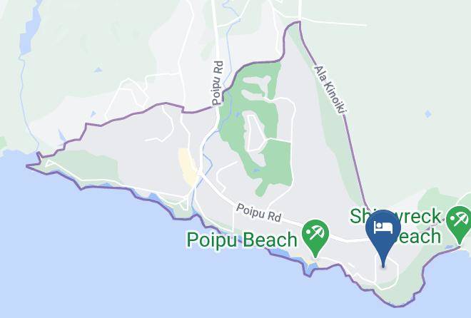 Kauai - Poipu Crater Maps