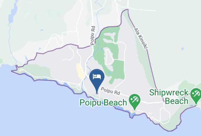 Kauai - Poipu Kapili Resort Maps