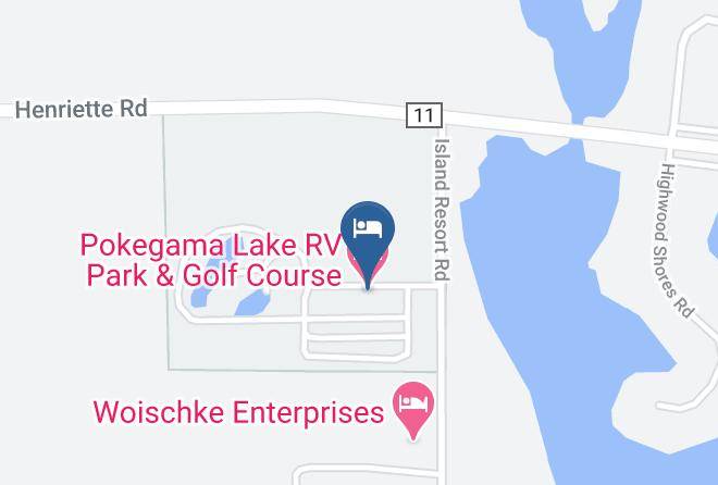 Pine - Pokegama Lake Rv Park & Golf Course Maps