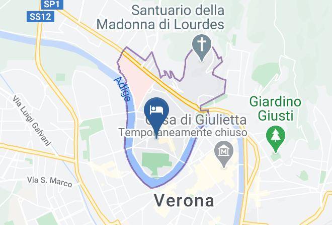 Verona - Poker D'assi B&b Maps