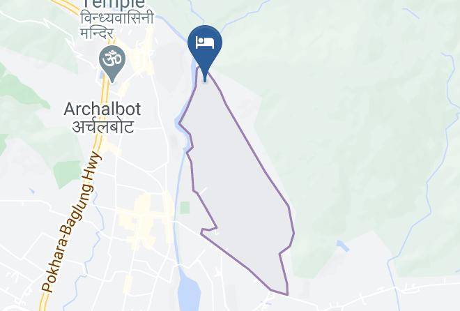 Pokhara Mount Resort Map