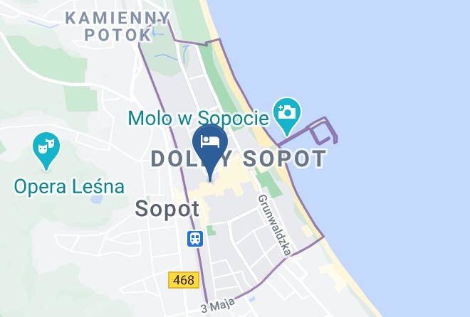 Sopot - Pokoj Z Lazienka Sopot Maps