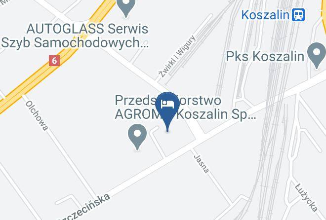 Koszalin - Pokoje 4you Maps