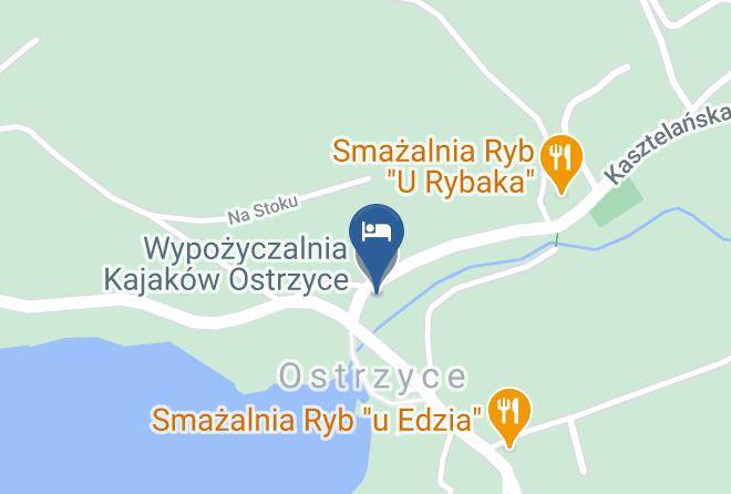 Pokoje Agroturystyczne U Hani Map