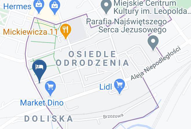 Skarzyski - Pokoje Antracyt Maps