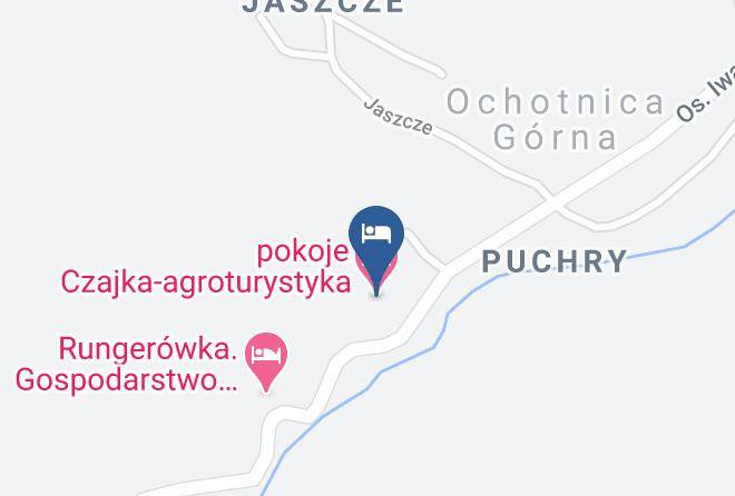 Nowotarski - Pokoje Czajka Agroturystyka Maps