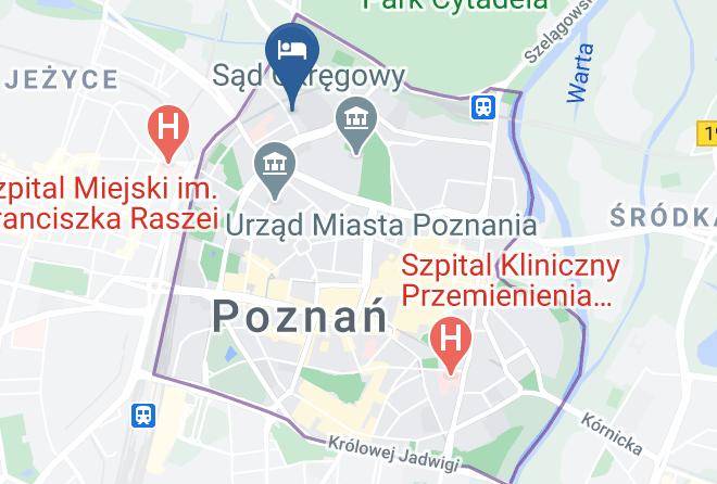 Poznan - Pokoje Dla Pracownikow Maps