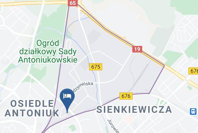 Bialystok - Pokoje Do Wynajecia W Centrum Bialegostoku Maps