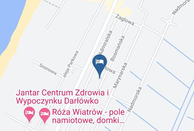 Pokoje Domki Darlowko Map