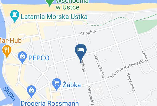 Slupski - Pokoje Goscinne Aloza Maps