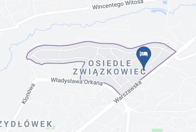 Kielce - Pokoje Goscinne Anna Maps
