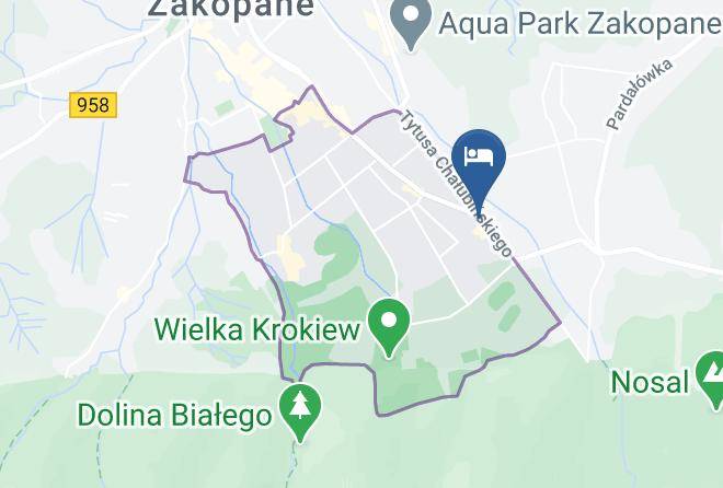 Tatrzanski - Baron Tadeusz Pokoje Goscinne Maps