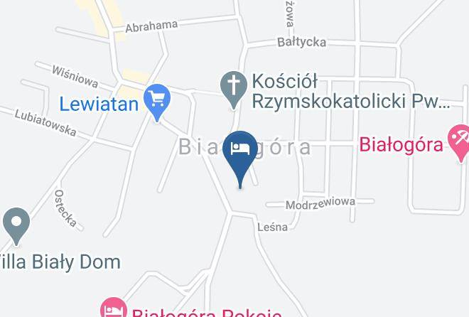 Pokoje Goscinne Bartek Map