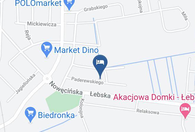 Leborski - Pokoje Goscinne Boja Noclegi Leba Domki Leba Maps