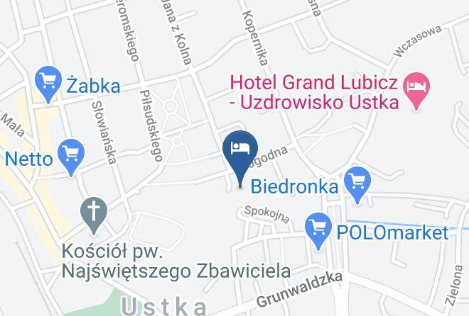 Slupski - Pokoje Goscinne Centrum Maps