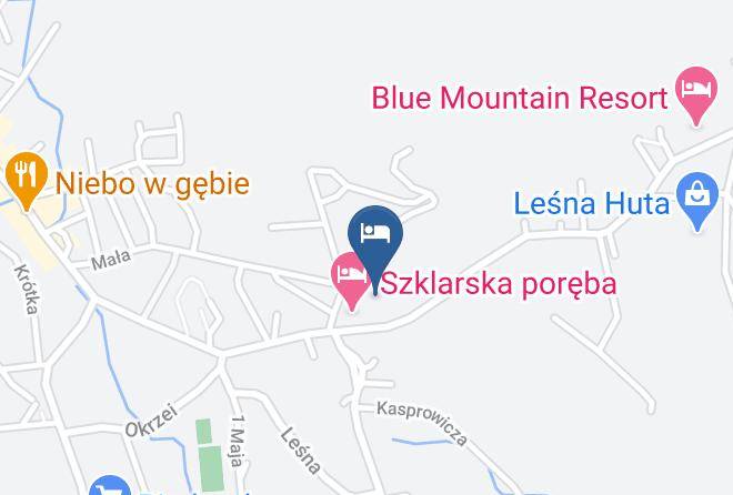 Jeleniogorski - Pokoje Goscinne Cykada Szklarska Poreba Maps