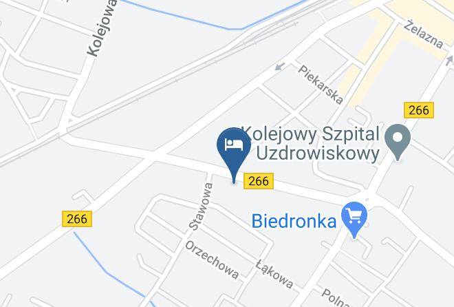 Pokoje Goscinne Dom Pod Rozami Ciechocinek Map