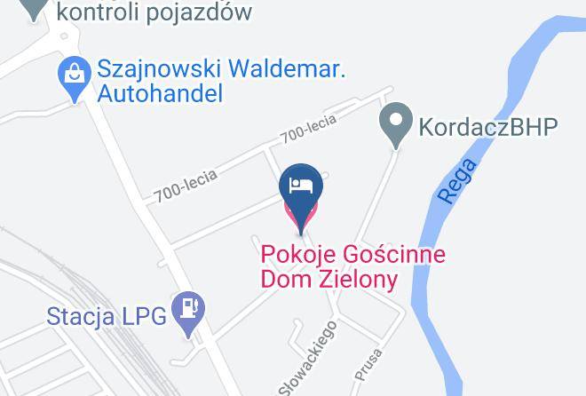 Gryficki - Pokoje Goscinne Dom Zielony Maps