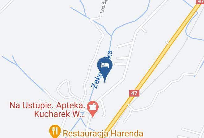 Tatrzanski - Pokoje Goscinne Dziubek 1 Maps