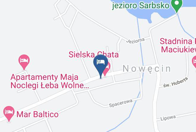 Leborski - Pokoje Goscinne Ewela Leba Nowecin Maps