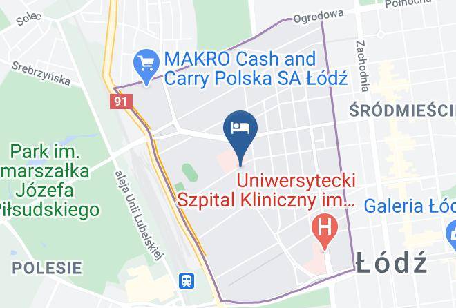 Lodz - Pokoje Goscinne Fresco Maps