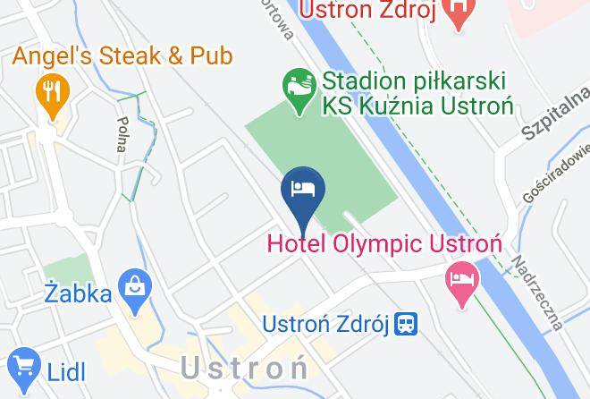 Cieszynski - Pokoje Goscinne Grazyna Maps