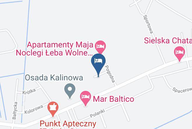 Leborski - Pokoje Goscinne I Domki Jolka Maps