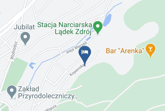 Klodzki - Pokoje Goscinne Jamka Ladek Zdroj Maps