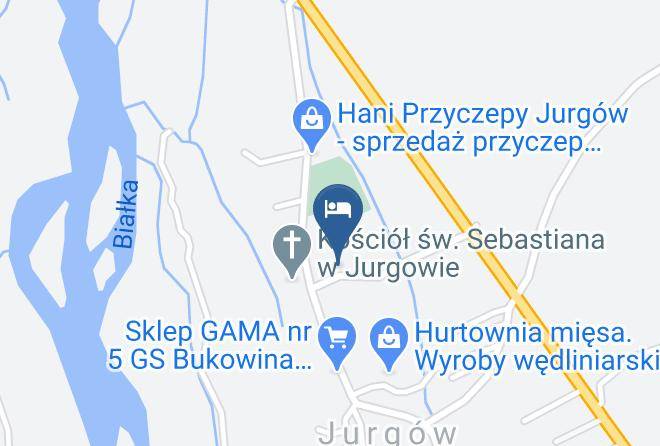 Tatrzanski - Pokoje Goscinne Jurgowianka Maps
