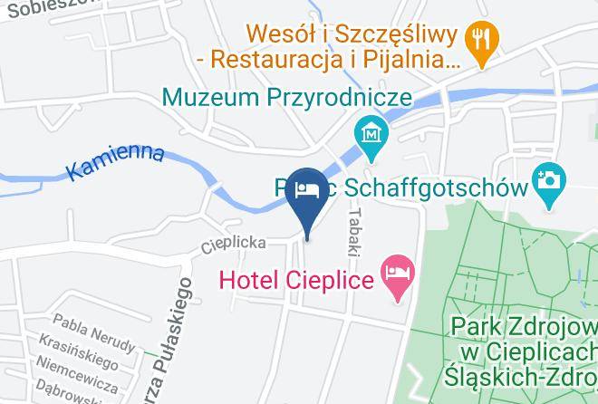 Jelenia Gora - Pokoje Goscinne Karina Maps