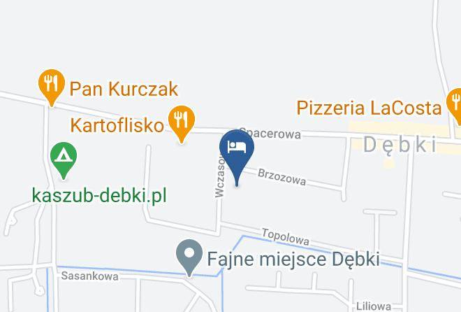 Pokoje Goscinne Konik Morski Www Konikmorskidebki Pl Map