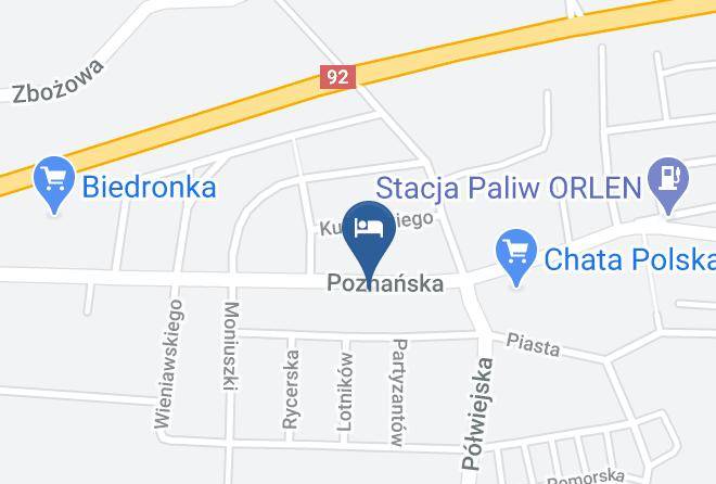 Poznanski - Pokoje Goscinne Kopex Maps