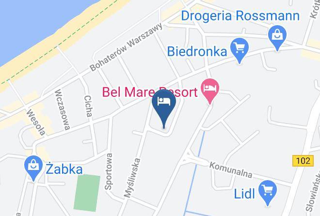 Kamienski - Pokoje Goscinne Luiza Maps