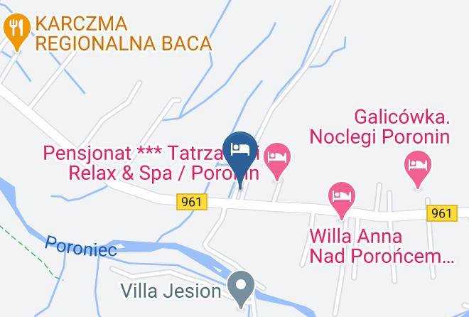 Tatrzanski - Pokoje Goscinne Madzia Maps
