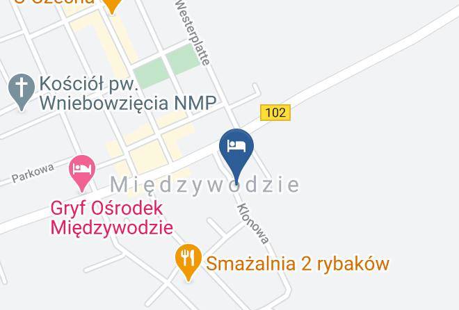 Pokoje Goscinne Magnolia Map