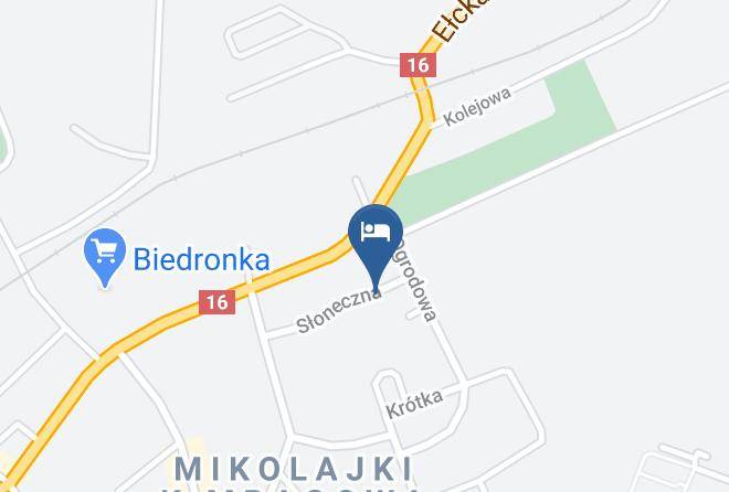 Mragowski - Pokoje Goscinne Mrowisko Maps