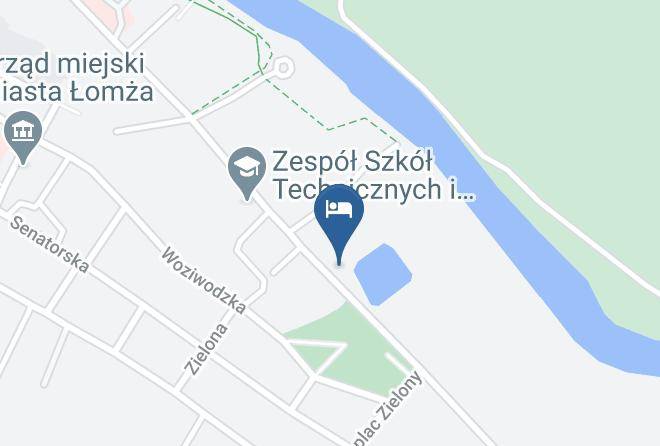Lomza - Pokoje Goscinne Nad Narwia Maps