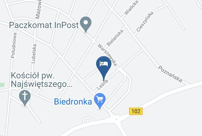 Pokoje Goscinne Pobierowo Map