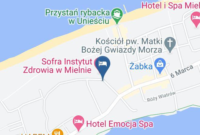 Pokoje Goscinne Pod Arkadami Map