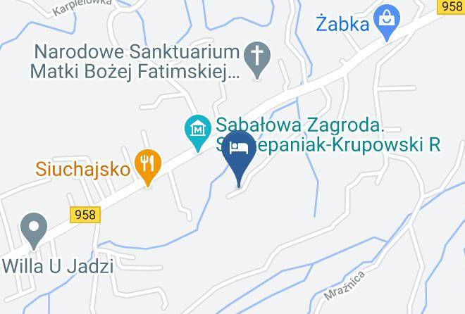 Tatrzanski - Pokoje Goscinne Pod Giewontem Maps