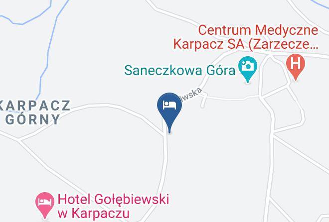 Pokoje Goscinne Pod Lasem Karpacz Map