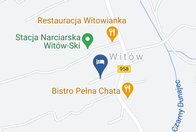 Pokoje Goscinne Pod Magura Map