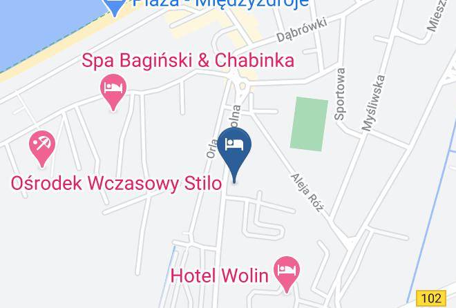 Kamienski - Pokoje Goscinne Polna 23 Irena Mozdzynska Maps