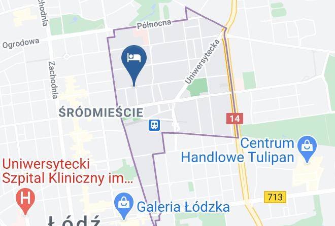 Pokoje Goscinne P O W 17 Map