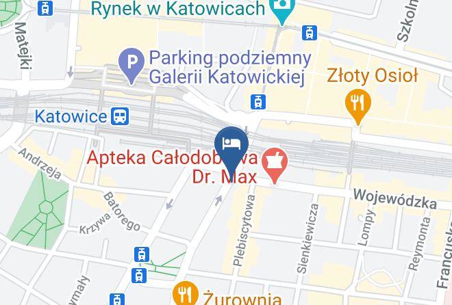 Katowice - Pokoje Goscinne Sara Maps