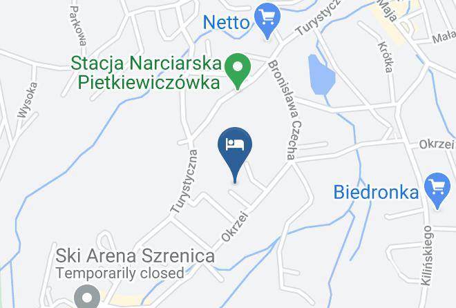 Jeleniogorski - Pokoje Goscinne Spa Gorka Maps