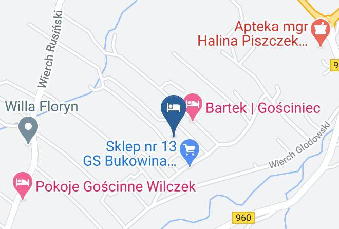 Tatrzanski - Pokoje Goscinne Szyszka Maps